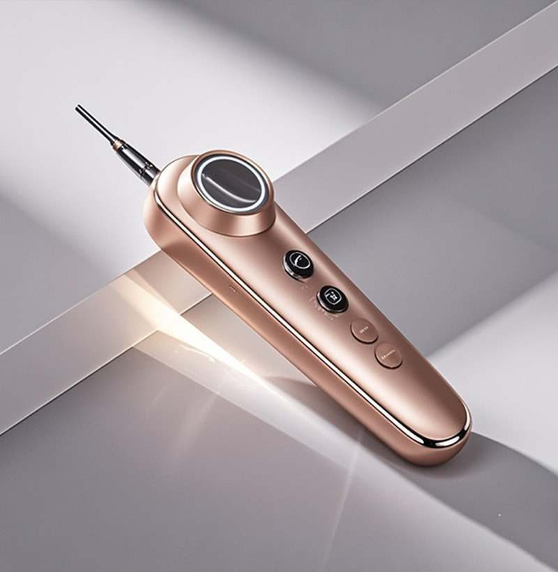 Laser freckle removal device