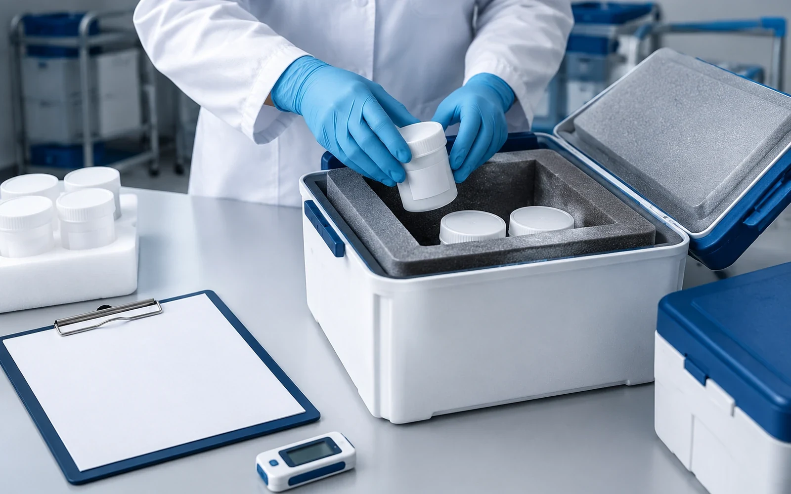 Multi-Center Clinical Trial Logistics Solution for a Cross-Border Pharmaceutical Project